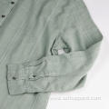 Soft Organic Cotton Long-sleeved Blouse Shirts